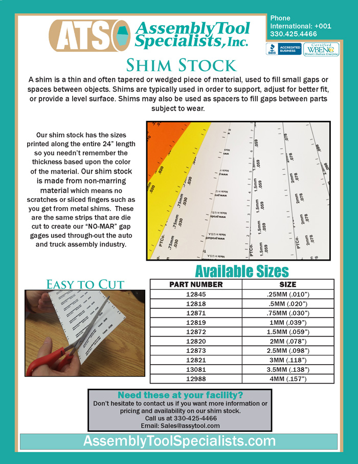 shim stock