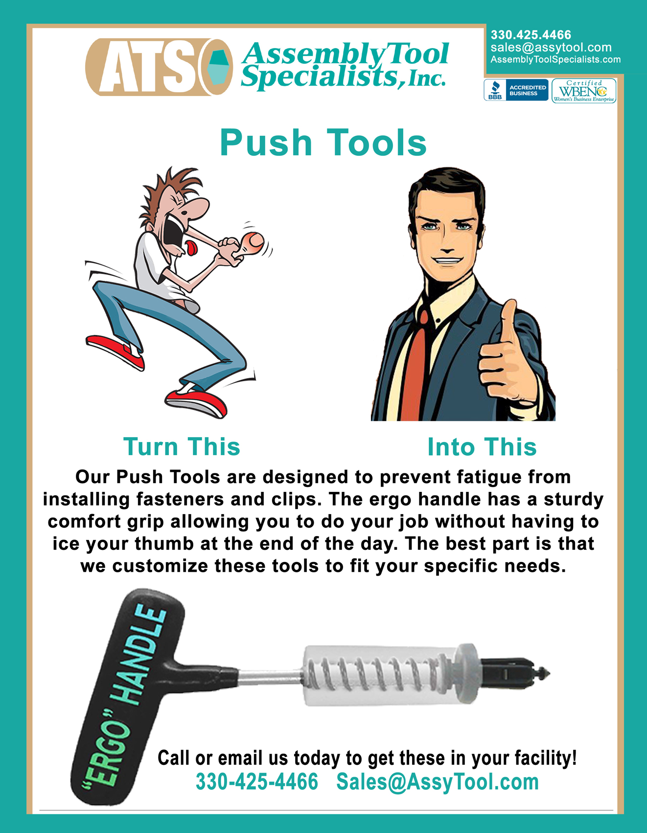 non-ferrous fastening tool