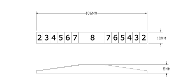 NO-MAR Step Gage